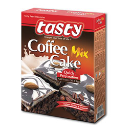پودر کیک قهوه با خامه ۵۰۰ گرمی تیستی