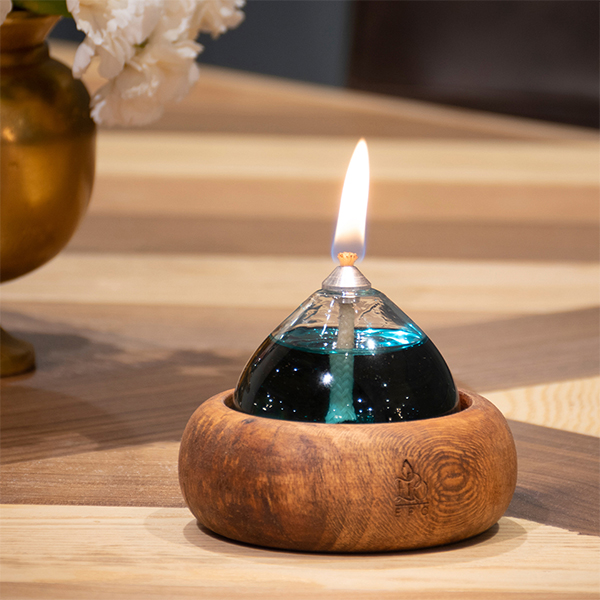 شمع مایع مدل اسپا چوبی کوچک