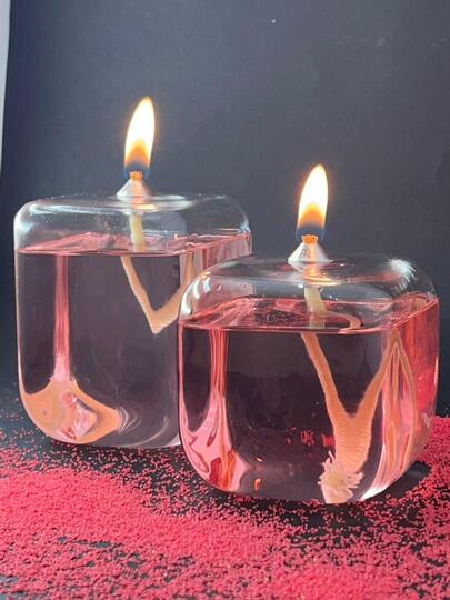 شمع مایع مدل مکعب
