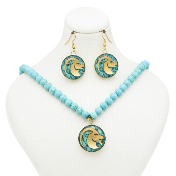 نیم ست فیروزه دی ماه