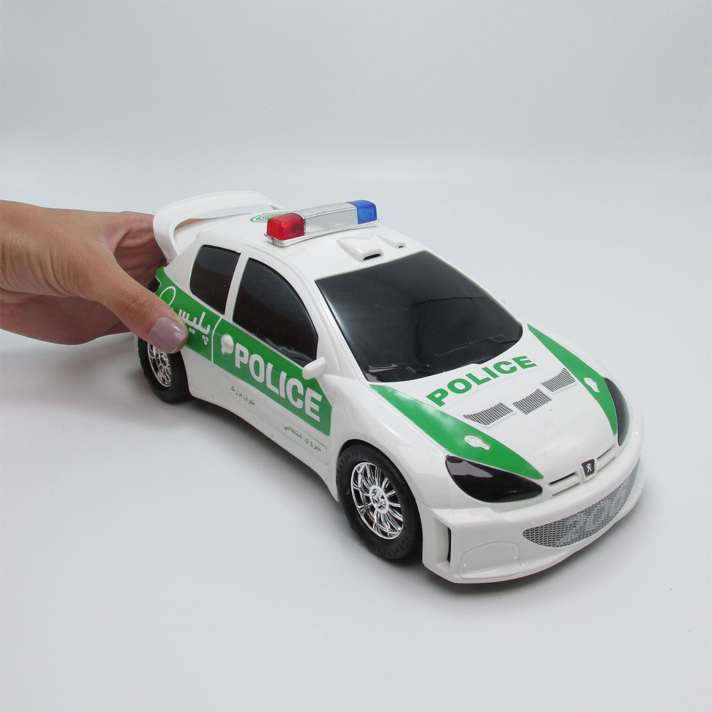اسباب بازی ماشین پلیس 206 نیروی انتظامی (قدرتی)
