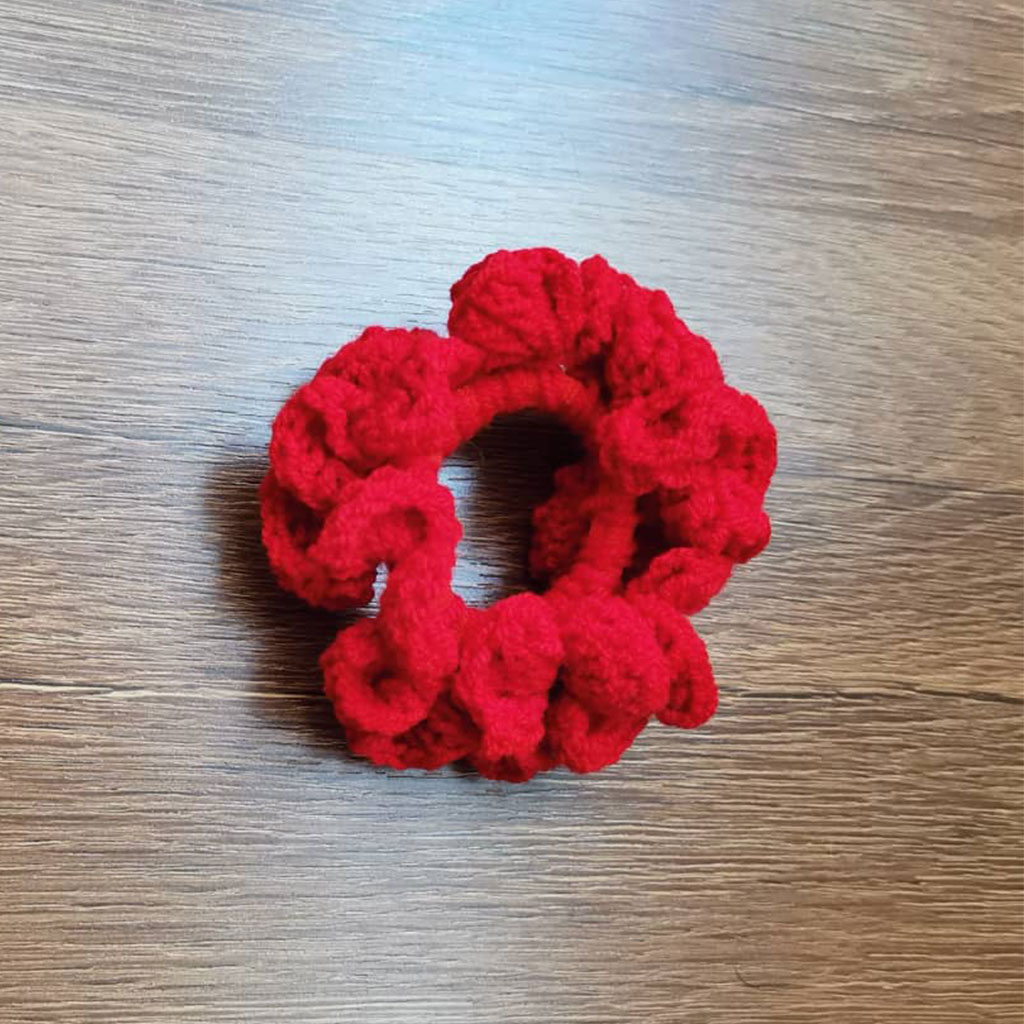 کش مو دستبافت کاموایی