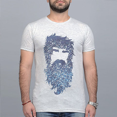 تی شرت پسرانه طرح چشم در راه