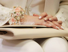 مچبند سفارشی گل طبیعی عقد گل گیفت