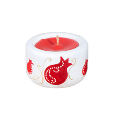 جا شمعی بتنی دستساز مدل انار 