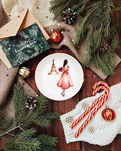 دیوارکوب دلبرانه گیسو??(رویای پاریس)