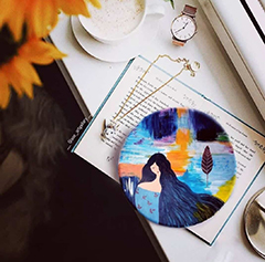 دیوارکوب دلبرانه گیسو??(تو بدون من)