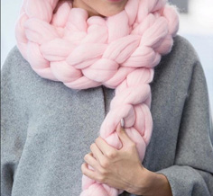 شال گردن بافت پشمی 