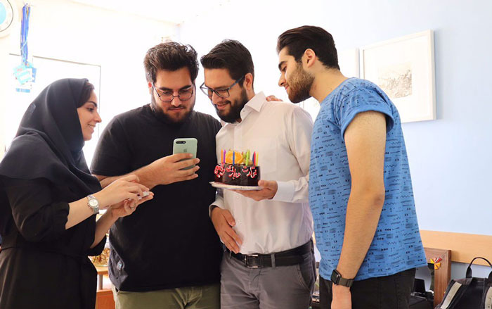 جشن تولد رضا ، آبان 97